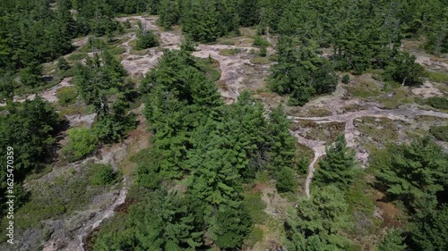 Cinematic Aerial Drone Footage of Muskoka, Ontario (Huckleberry Rock, Lakes, Forest Trails and Wilsons Falls)