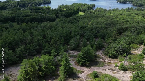 Cinematic Aerial Drone Footage of Muskoka, Ontario (Huckleberry Rock, Lakes, Forest Trails and Wilsons Falls)