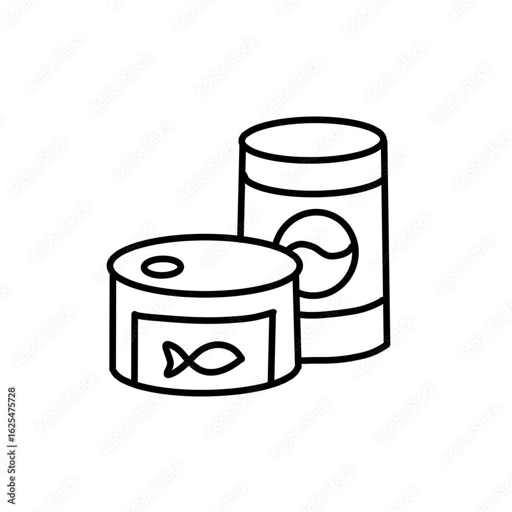 Canned food icon Canned food icon