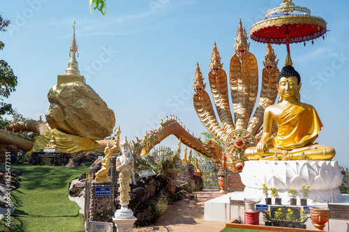 golden buddha statue
