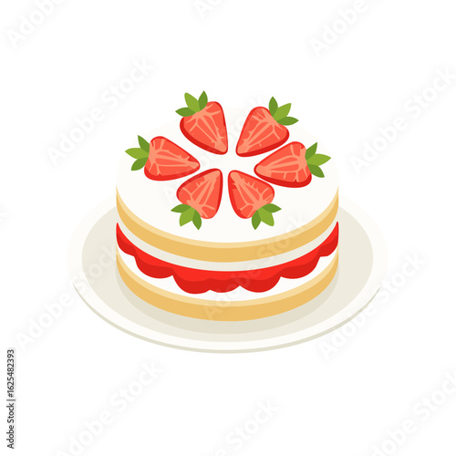 Strawberry Shortcake Isolat...