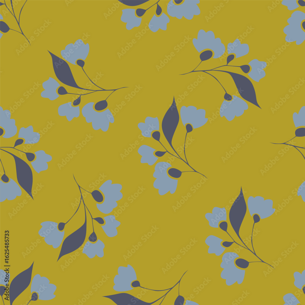 Fototapeta premium seamless pattern with flowers