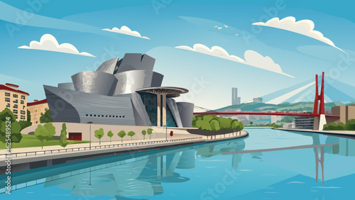 Modern Architecture by the River