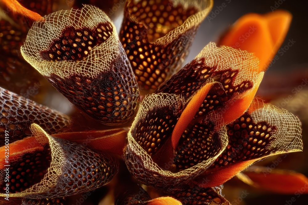 Obraz premium Intricate Floral Macro Photography