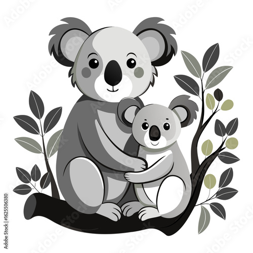 Koala Bush Vector Transparent