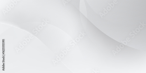 Abstract Geometric modern white and gray color . Modern and Creative Trend design in vector illustration