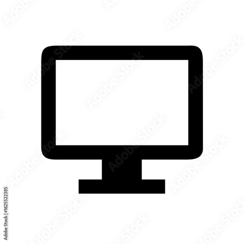 Desktop alt solid icon vector illustration