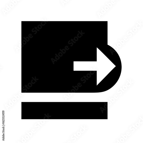 Indent alt solid icon vector illustration