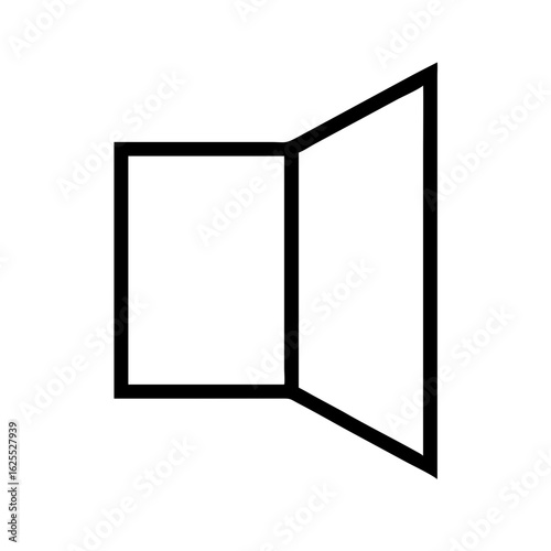 Volume outline icon vector illustration