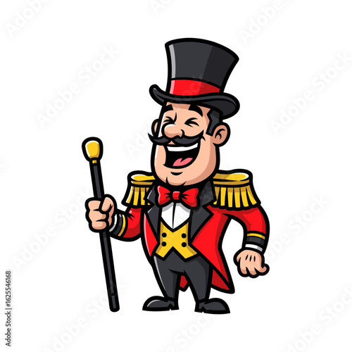 Circus Ringmaster Illustration