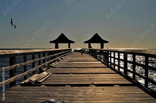 Naples Pier after Hurricane Ian