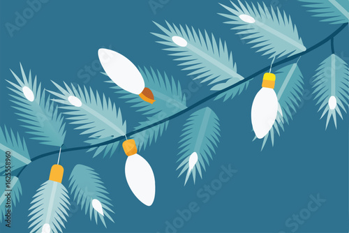 soft focus white christmas lights glowing warmly a (1).eps