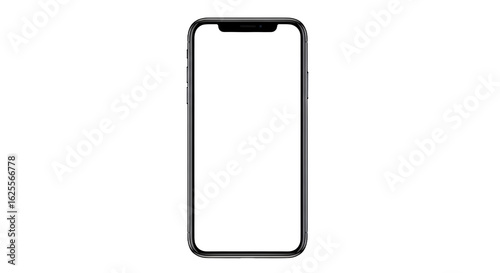 Modern Black Smartphone Mockup 1.