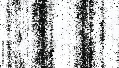 Abstract grunge black and white distressed texture background. Grunge overlay background. Monochrome Texture.