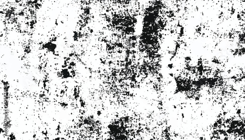 Abstract grunge black and white distressed texture background. Grunge overlay background. Monochrome Texture.