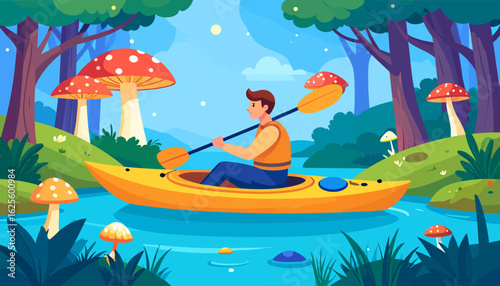 Kayaking Adventure in the Enchanted Forest
