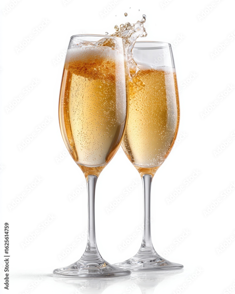 Golden Liquid Champagne Bubbles Splash In Clear Glass Flutes During A Festive Party Toast Event, A Dynamic Celebration Moment Captured With Sparkling Effervescence Golden Liquid Champagne Bubbles Splash In Clear Glass Flutes During A Festive Party Toast Event, A Dynamic Celebration Moment Captured With Sparkling Effervescence