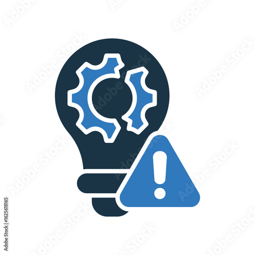Disruption mixed color icon