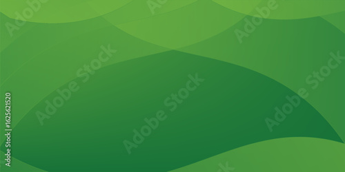 abstract green banner background. dynamic effect. futuristic technology style. vector EPS 10