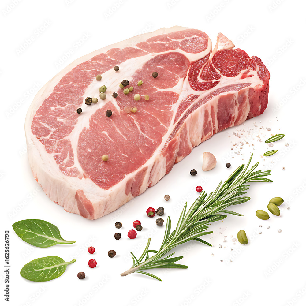 Fototapeta premium raw beef steak