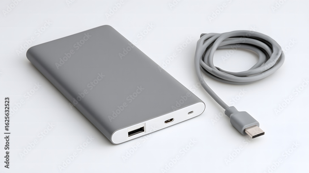 Power Bank Flat Product Shot Power Bank Flat Product Shot