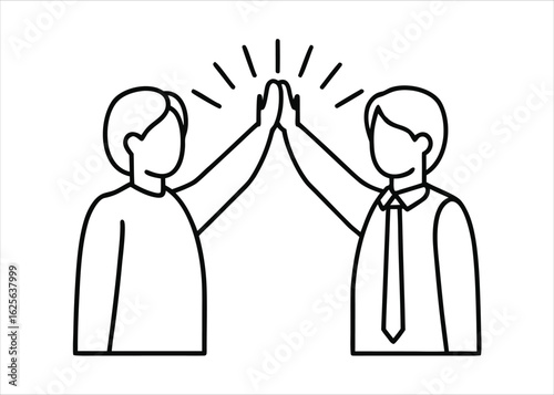 Joyful team collaboration scene depicting friendly coworkers and staff members engaged in positive workplace interactions