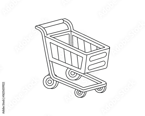 Shopping Cart Outline