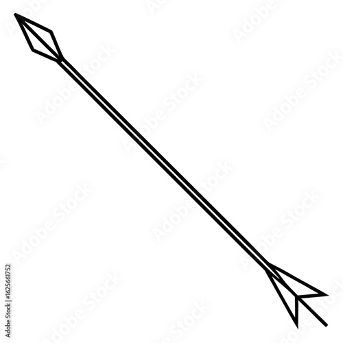 vector illustration of a sword