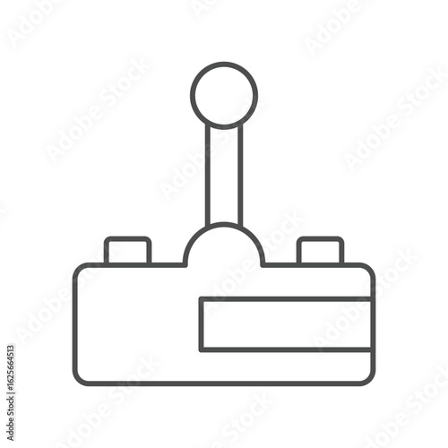 Joystick  thinline icon , vector, pixel perfect, illustrator file
