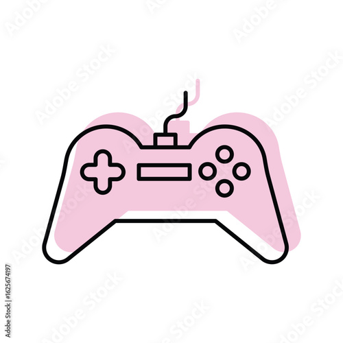 Retro Controller vector, pixel perfect, illustrator file 
