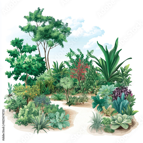 a botanical garden
