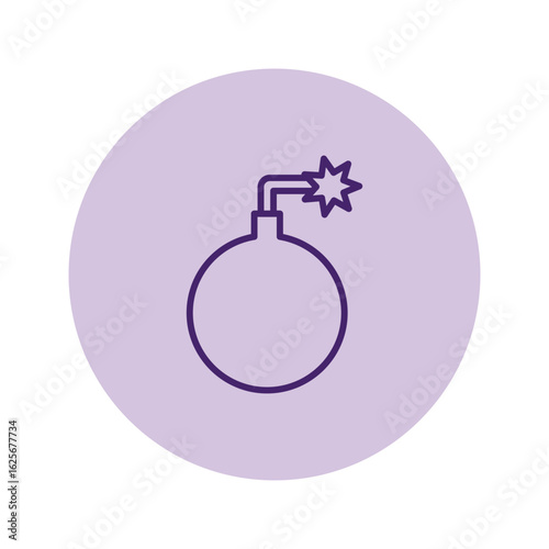 Bomb  vector, pixel perfect, illustrator file 
