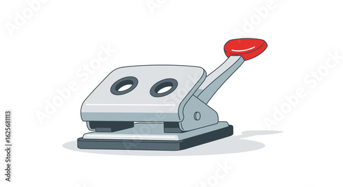 Paper Hole Puncher Vector
