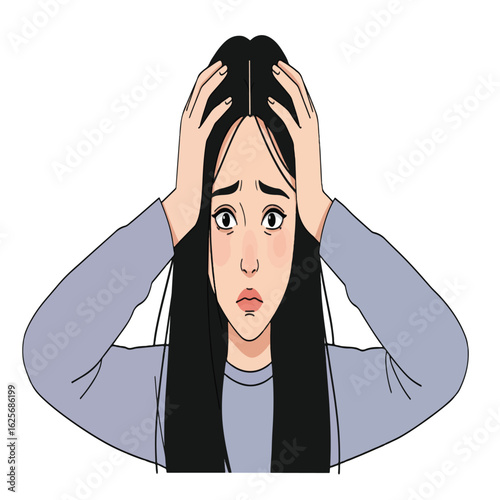 Stressed businessman overwhelmed by paperwork at his desk.