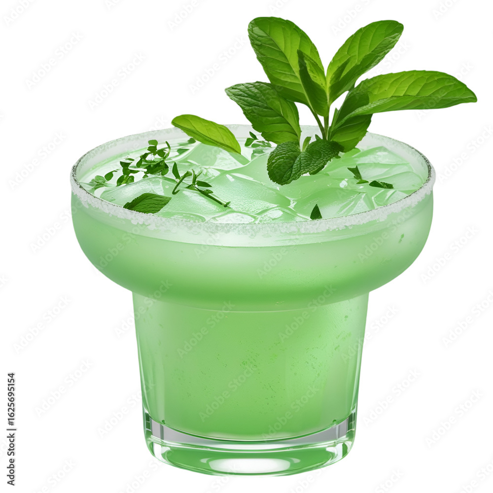 Fototapeta premium fresh basil in a pot