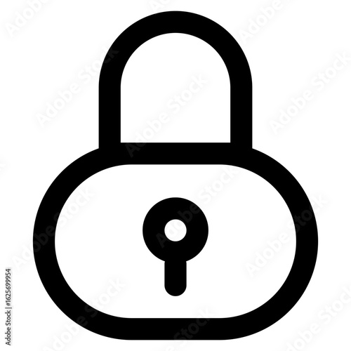 Lock Security Icon Vector