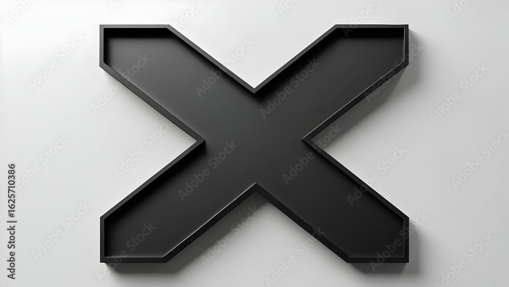 Obraz premium 3d golden cross