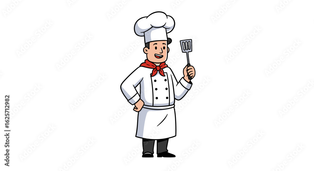 vector illustration of a chef vector illustration of a chef
