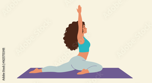 yoga woman in yoga pose