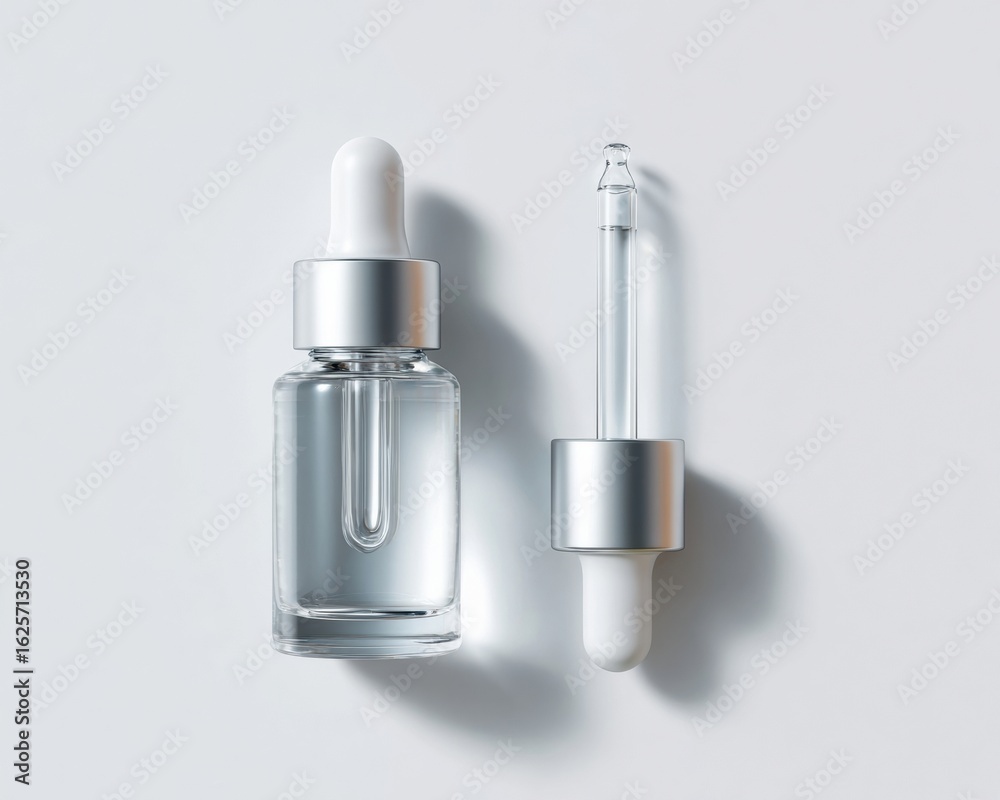 Premium Transparent Dropper Bottle with Liquid Serum for Skincare Beauty and Health Marketing Content and Social Media Campaigns Premium Transparent Dropper Bottle with Liquid Serum for Skincare Beauty and Health Marketing Content and Social Media Campaigns