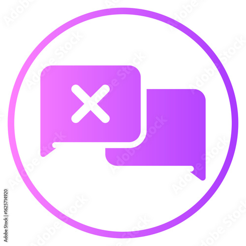 chat gradient icon
