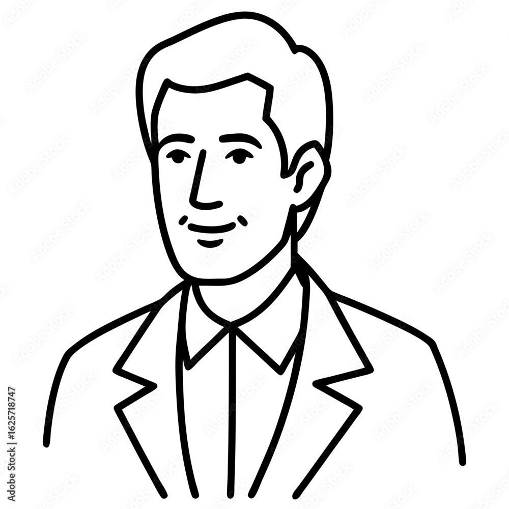 ceo icon line art illustration line art ceo icon line art illustration line art