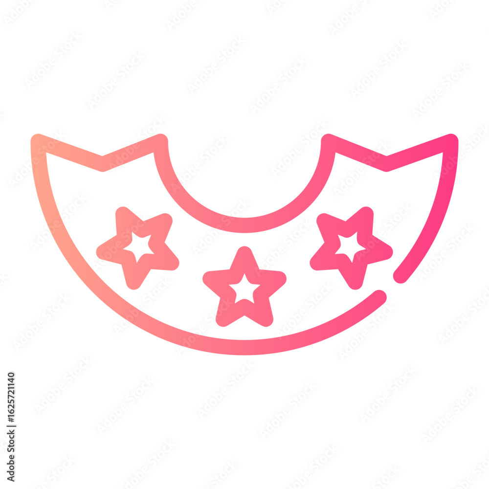 Fototapeta premium rating gradient icon