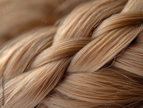 Closeup of braided lacefront wig in caramel brown, detailed textures captured under golden lighting