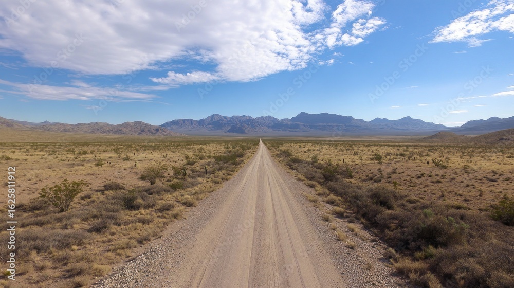 Fototapeta premium Dusty desert road
