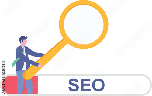 SEO, search engine optimization to help website reach top ranking in search result page,
