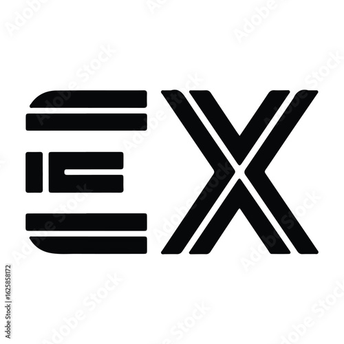 EX vector logo