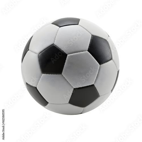 Soccer ball . Perfect for sports, games, and design projects. isolated on white or transparent background. PNG format.