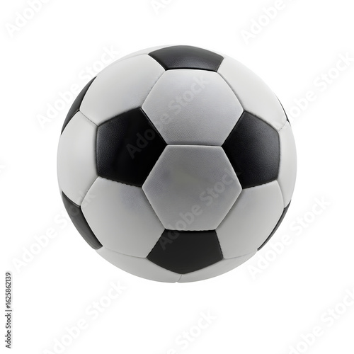 Soccer ball . Perfect for sports, games, and design projects. isolated on white or transparent background. PNG format.