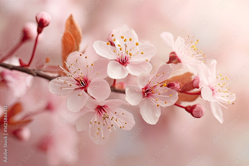 Obraz premium Blossoms branch outdoors springtime, blooming, for background, texture, easter, greeting